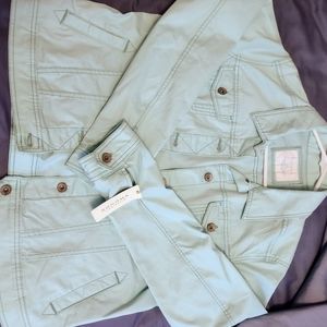 NWT. Sea foam green Sonoma Jacket